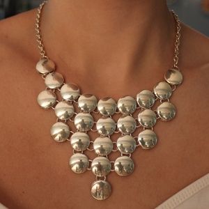 Silver Statement Necklace